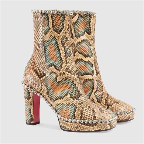 Gucci Python Boots 